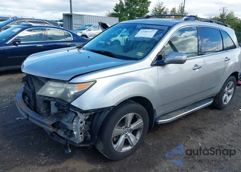 2011 Acura Mdx Technology Package из США, поврежденный, VIN 2HNYD2H66BH543857
